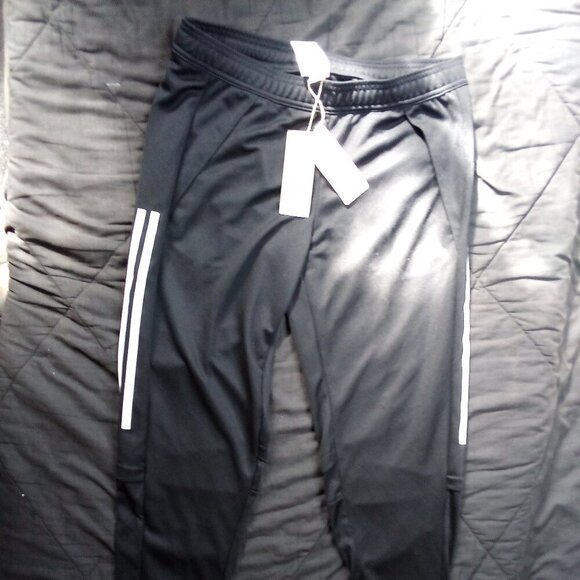 NWT Adidas 3 Stripe Aeroready Track Pants Joggers - Picture 6 of 9